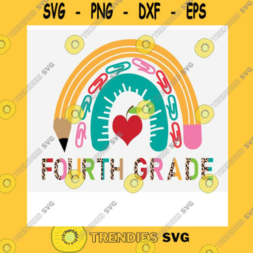 America SVG Rainbow Fourth Grade Png Rainbow 4Th Grade Png Half Leopard Cheetah Print Rainbow 4Th Grade Png 4Th Grade Png Fourth Grade Png First