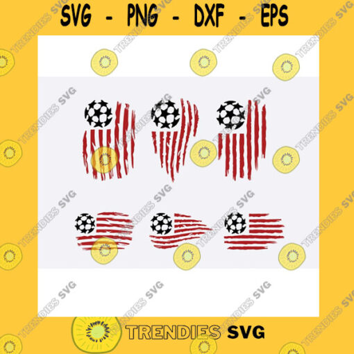 America SVG Soccer Svg Soccer Ball Usa American Flag Svg American Fan Soccer Distressed Distressed Soccer Flag Svg Usa Soccer Flag Svg Usa Flag