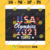 America SVG Usa Olympics 2021 Tokyo American Flag Svg Png Dxf Eps Cricut