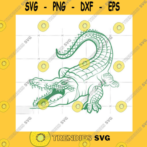 Animals SVG Crocodile Crocodile