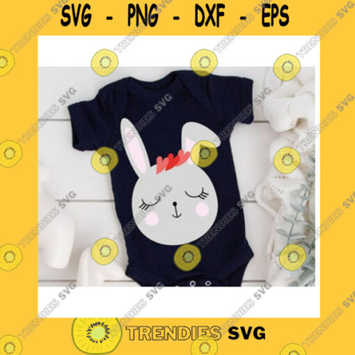 Animals SVG Cute Animal Designs For Kids Bunny Face