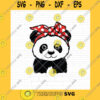 Animals SVG Cute Panda With Bandana SVG Panda SVG Cute Animal SVG Cute Baby Panda SVG Baby Panda Png Animal SVG Panda Head SVG Png Dxf Jpg