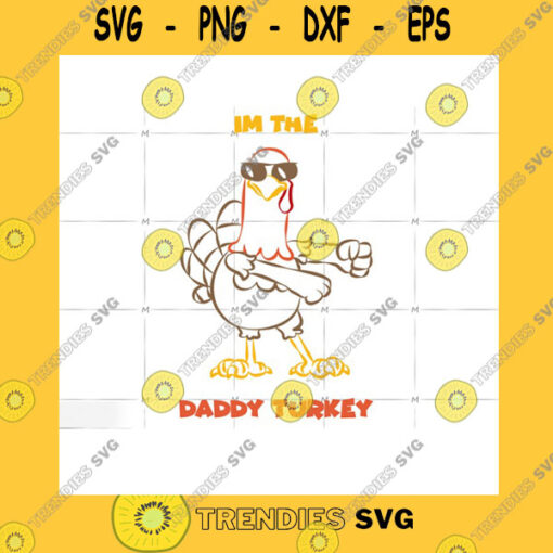 Animals SVG Daddy Turkey Daddy Turkey
