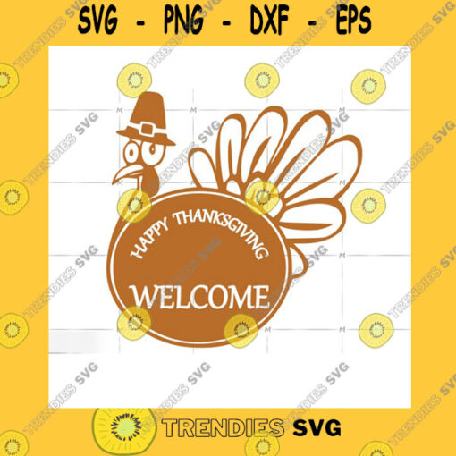 Animals SVG Happy Thanksgiving Day
