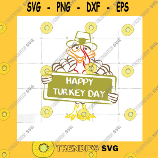 Animals SVG Happy Turkey Day Happy