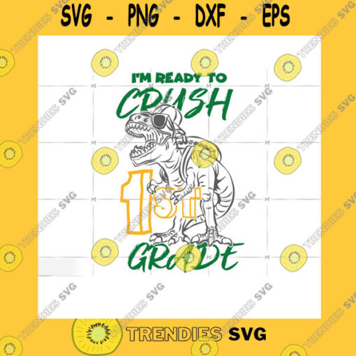 Animals SVG Im Ready Tu Crush 1St Grade