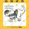Animals SVG T Rex Hates Football T Rex