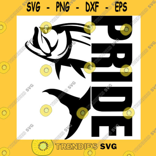 Animals SVG Tarpon SVG Tarpon SVG Fish Pride SVG Cricut Cut Files Silhouette