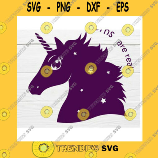 Animals SVG Unicorns Are Real Files For Cricut