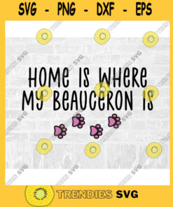 Beauceron SVG Dog Breed Svg Paw Print SVG Commercial Use Svg Dog Breed Stickers Svg