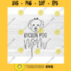 Bichon Poo Mom SVG Dog Mom SVG Bichon Poo svg Hand Lettered SVG Dog svg files for Cricut svg png dxf