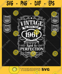 Birthday SVG 60Th Birthday Svg Aged To Perfection Svg Vintage 96 Svg 60Th Birthday Shirt 60Th Birthday Cut Files 60 Years Old Birthday Shirt