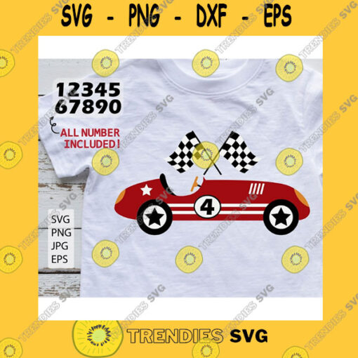 Birthday SVG Birthday Boy Racing Svg Race Car Svg Racing Car Svg Racecar Birthday Svg Boy Monogram Svg Retro Race Car Clipart Race Boy Svg File