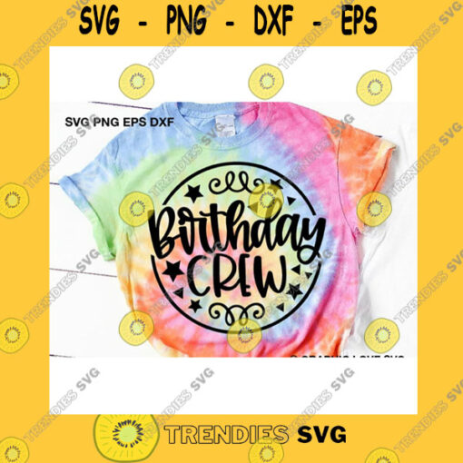 Birthday SVG Birthday Crew Svg Cute Birthday Cousin Crew Shirt Iron On Png Gift For Niece Cousin Svg Birthday Party Team Shirt Svg Dxf Cricut
