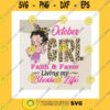 Birthday SVG October Girl Faith And Favor Living Blessed Life PngCustom MonthOctober Girl PngOctober Birthday PngOctober QueenPng Sublimation Print