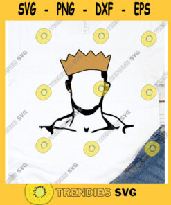 Black King Man Life Respect Quotes Boss Kingdom Afro Hair African American Male .SVG .EPS .PNG Vector Clipart Digital Circuit afro man