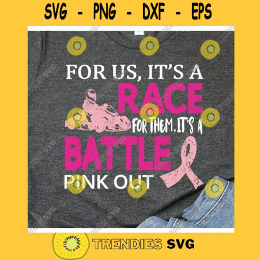 Breast cancer svg Tackle cancer svg Pink ribbon svg race car svg Cancer Svg Awareness ribbon svg Cricut Design