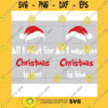 Christmas SVG All I Want For Christmas
