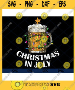 Christmas SVG Awesome Beer Xmas Tree Summer For Christmas In July Beer Xmas Tree Summer ChristmasBeer Mug Xmas LightsBeer Lovers Svg Eps Png Dxf.