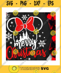 Christmas SVG Castle Mouse Merry Christmas Svg Snowflake Svg Christmas Trip Svg Mouse Castle Svg Magic Castle Svg Mouse Ears Svg Dxf Png
