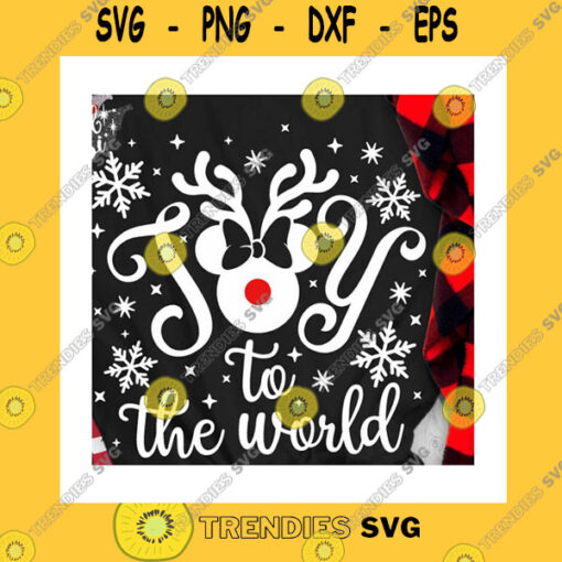Christmas SVG Joy To The World Reindeer Svg Merry Christmas Svg Christmas Trip Svg Main Steet Svg Magic Castle Castle Mouse Mouse Ears Svg Dxf Png
