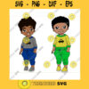 Cute black African American kids Svg Dxf Eps Png Peek a boo svg bundle African american svg cricut Afro Boy svg Melanin svg Peeking