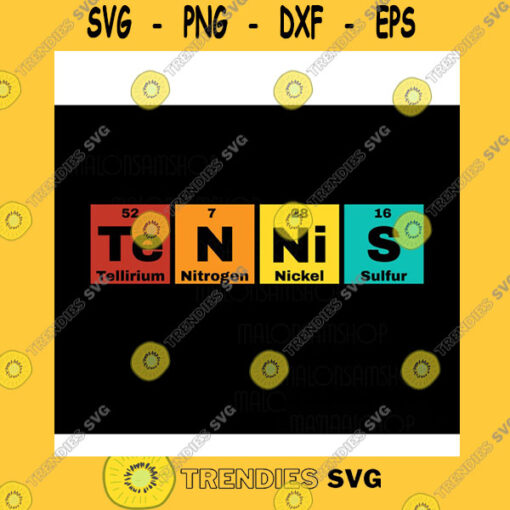 Family SVG Tennis Svg Periodic Table Tennis Svg Tennis Ball Svg Tennis Mom Svg Tennis Racket Svg Love Tennis Svg For Lovers