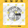 Funny SVG Adventure Awaits Svg File Camping Tent Svg File Tent Cut File Camping Svg Camping Mountain Scene Camping Patch Svg Camping Cut File