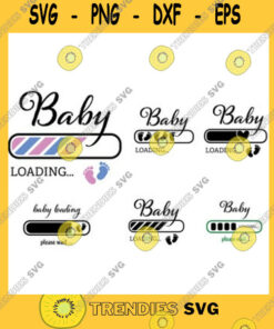 Funny SVG Baby Loading Svg Bundle Baby Loading Please Wait Svg Pregnancy Svg Baby Loading Progress Bar Svg New Baby Svg Mom Svg New Mom Svg