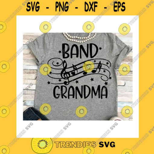 Funny SVG Band Svg Dxf Jpeg Silhouette Cameo Cricut Band Grandma Iron On Band Mom Group Shirt Marching Band Shirt Music Notes Svg Percussion Trumpet