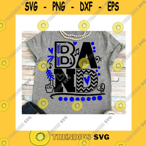 Funny SVG Band Svg Dxf Jpeg Silhouette Cameo Cricut Band Mom Svg Iron On Band Mom Group Shirt Marching Band Shirt Music Notes Love Percussion Trumpet