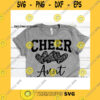 Funny SVG Cheer Aunt Svg Leopard Glitter Cheerleader Aunt Svg Leopard Print Heart Svg Group Shirts Svg Cheer Aunt Shirt Iron On Png Dxf