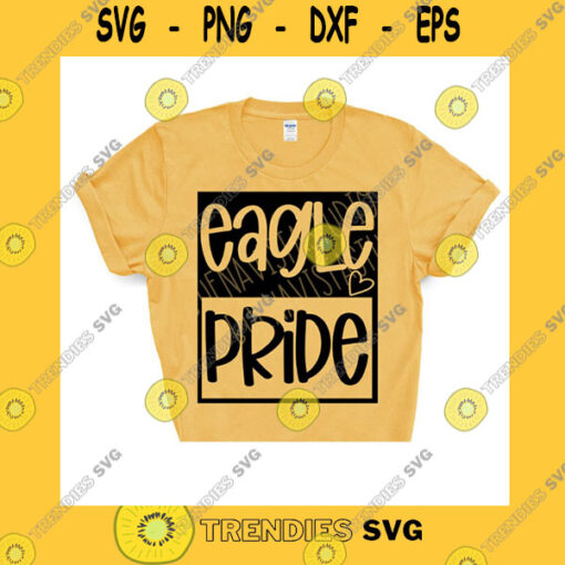 Funny SVG Eagle Pride Mascot Svg Digital Cut File Png