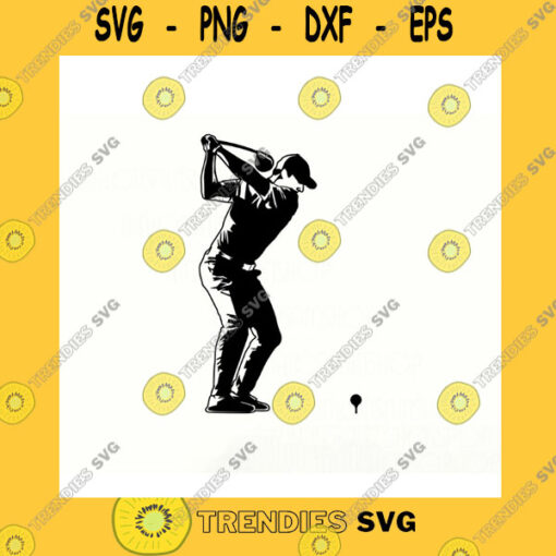 Funny SVG Golfer Svg Silhouette Golf Svg Golfing Svg Golfer Svg Golf Clipart Golf Vector Dxf Png