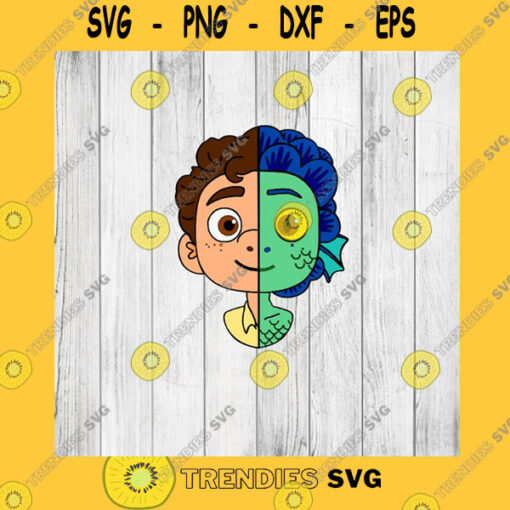 Funny SVG Half Half Monster Svg Instant Download