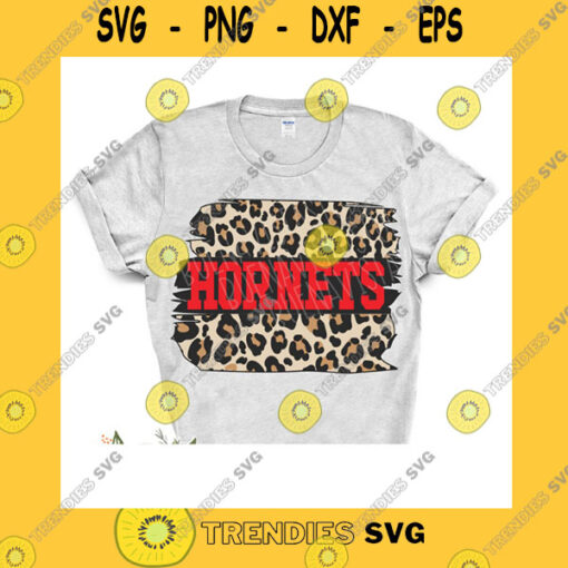 Funny SVG Hornets Leopard Print Splat Svg Digital Cut File Png