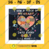 Funny SVG I Sew A Piece Of My Heart Into Every Quilt I Make PngSewing MachineSewing LoverSewing DesignWool YarnSewing HeartPng Sublimation Print