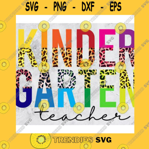 Funny SVG Kindergarten Teacher Png Leopard Png Teacher Png Kindergarten Sublimation Social Teacher Virtual Teacher Teach DesignsFunny Teacher