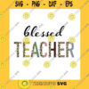 Funny SVG Leopard And Boho Teacher Svg Png Half Leopard Teacher Png Svg Blessed Teacher Leopard Svg Teacher Life Leopard Svg Leopard Cheetah Print