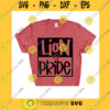 Funny SVG Lion Pride Mascot Svg Digital Cut File Png