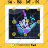 Funny SVG Love Suicide Prevention Awareness Png Purple Teal Rock Sign Hand Suicide Ribbon Suicide Prevention Warrior Gift Png Sublimation Print