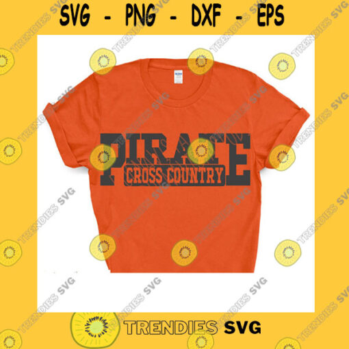 Funny SVG Pirate Cross Country Svg Digital Cut File Png