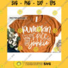 Funny SVG Pumpkin Spice Junkie Svg Funny Fall Svg Pumpkin Spice Season Svg Autumn Shirts Svg Women Fall Coffee Lovers Shirt Iron On Png Dxf Eps