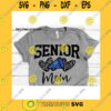 Funny SVG Senior Mom Svg Leopard Glitter Cheerleader Svg Shimmer Blue Leopard Print Heart Svg Group Tee Svg Cheer Mom Graduation Shirt Iron On Png