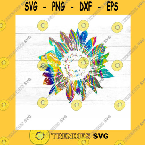 Funny SVG Sunflower Splash Png Tie Dye Sunflower Png Png Print File For Sublimation Or Print Instant Download Commercial Print Files
