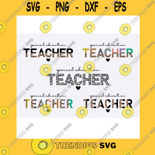 Funny SVG Teacher X5