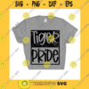 Funny SVG Tiger Pride Mascot Svg Digital Cut File Png