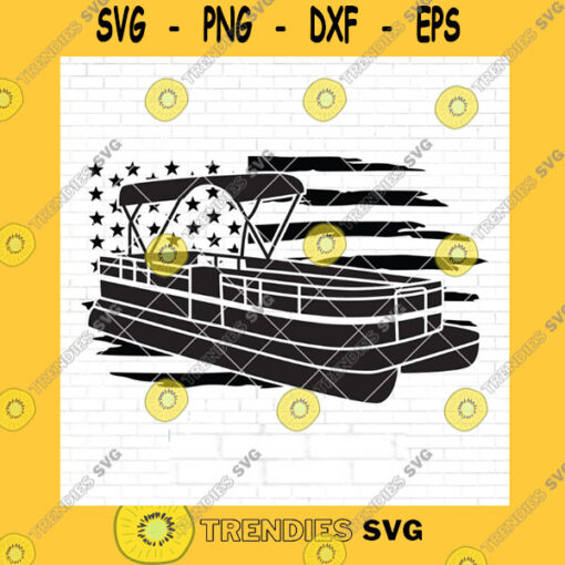 Funny SVG Us Pontoon Boat Svg Pontoon Boat Outline Svg Pontoon Boat Clipart Pontoon Boat Files For Cricut Cut Files For Silhouette Dxf Png