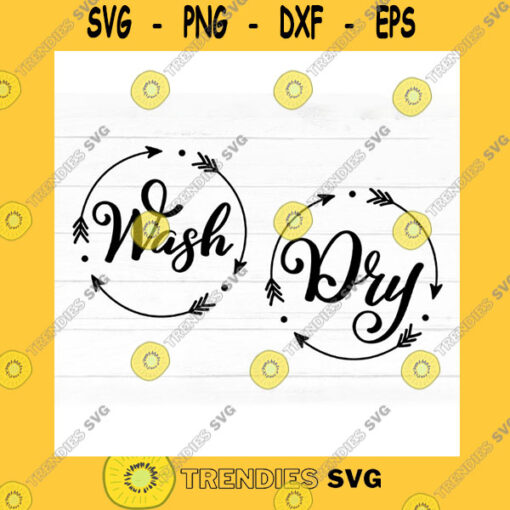 Funny SVG Wash Dry Svg Png Print File Washer Dryer Svg Decals Design Hand Lettered Design Washer And Dryer Svg Set Instant Download For Cricut