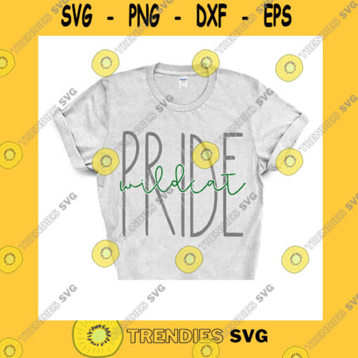 Funny SVG Wildcat Pride Mascot Svg Digital Cut File Png